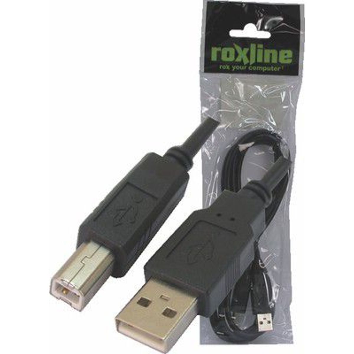 Cabo Impressora Usb-A M X Usb-B M 2.0 3M, marca Roxline - Foto Principal