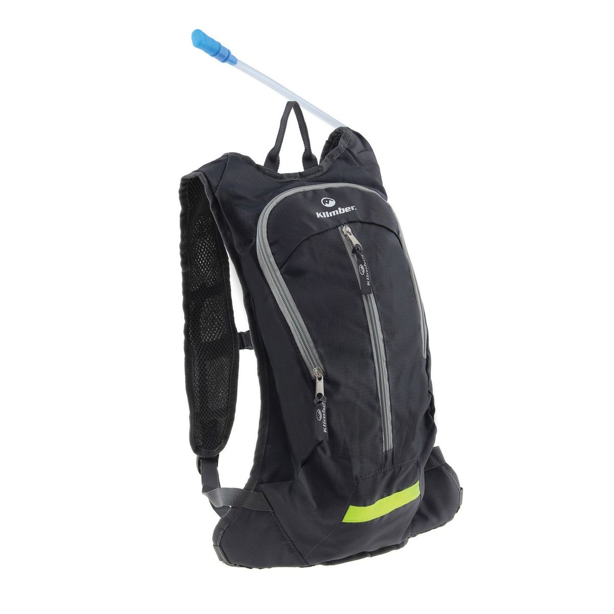 Mochila Camelback com Reservatório de Água 2 Litros Preto e Cinza Klimber, marca Klimber - Foto Principal