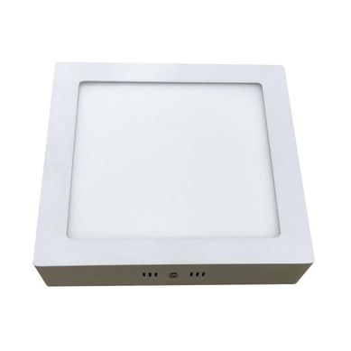 Plafon Sobrepor Home Led Quadrado 12W 3000K Bivolt Branco