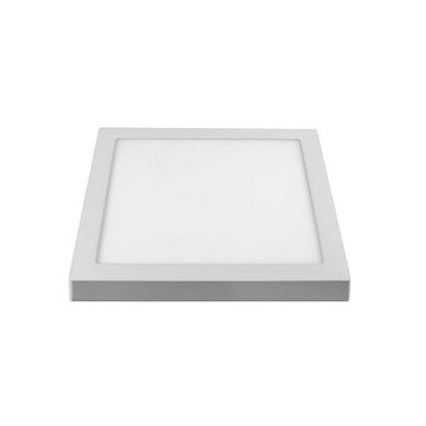 Plafon Sobrepor Home Led Quadrado 12W 6400K Bivolt Branco