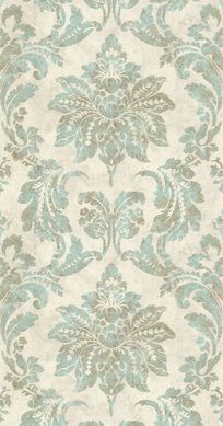 Papel de Parede Vinlico Vitoriano 0,52x10m Azul