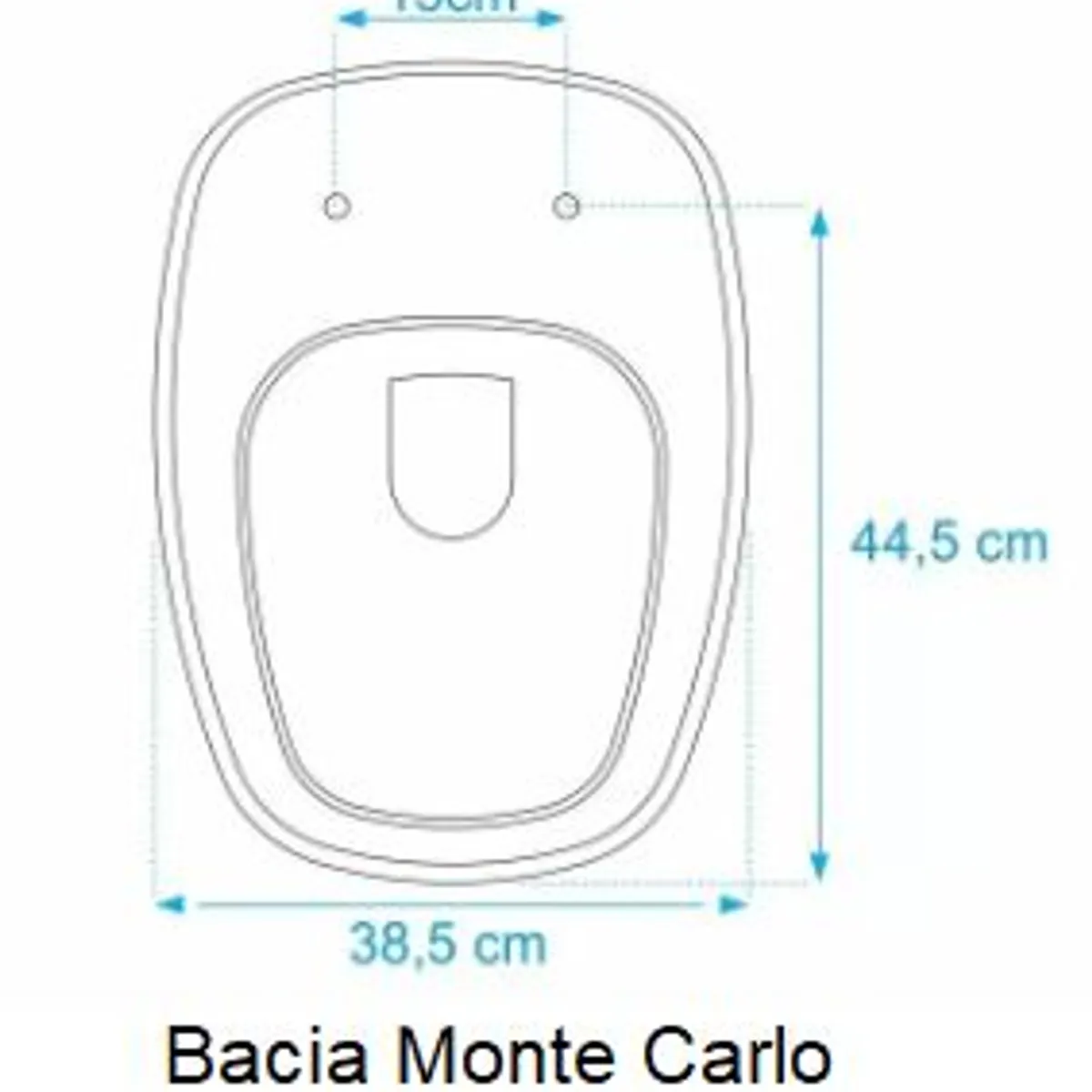Assento Sanitário Convencional Polipropileno Branco Monte Carlo Tupan, marca Tupan - Foto 2