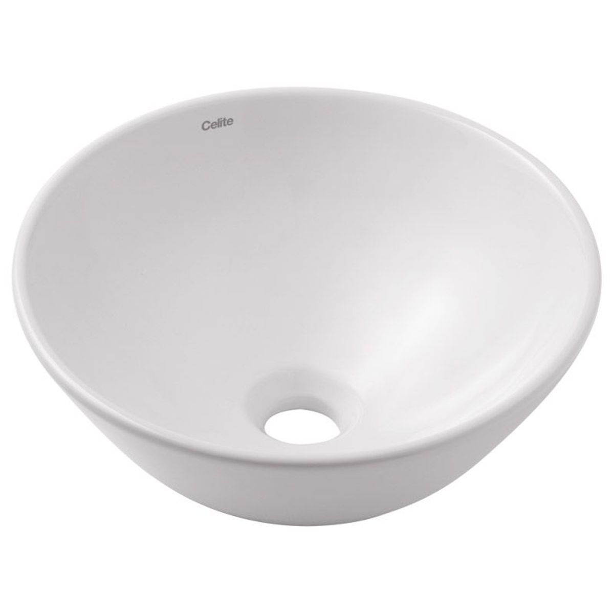 Cuba de Apoio Rendonda Branca 35cm Basic R1 Roca, marca Celite - Foto Principal