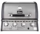 Churrasqueira a Gás de Embutir com 4 Queimadores Aço Inox Mr Beef