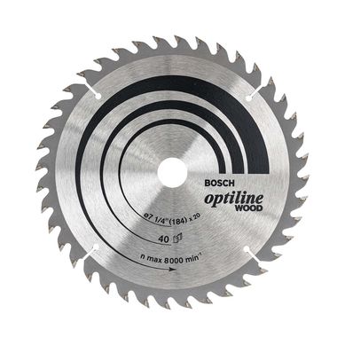 Disco de Serra Optiline com 40 Dentes 853