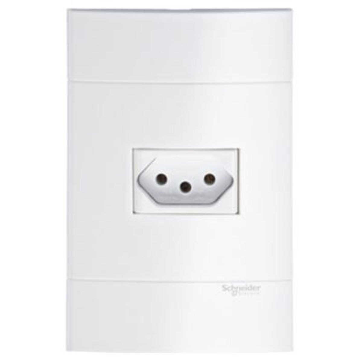 Conjunto Tomada 4X2 20A Lunare Branco, marca Schneider - Foto Principal
