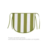 Almofada para Cadeira Listrada 36x40cm Sortido Just Home Collection
