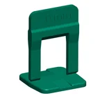 Espaçador para Nivelamento Slim 2mm 100 Peças Verde Cortag