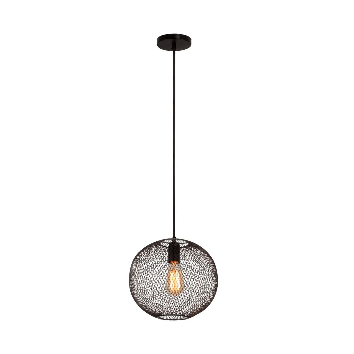 Pendente Aramado Saturno Bivolt Preto, marca Nacional Iluminação - Foto Principal