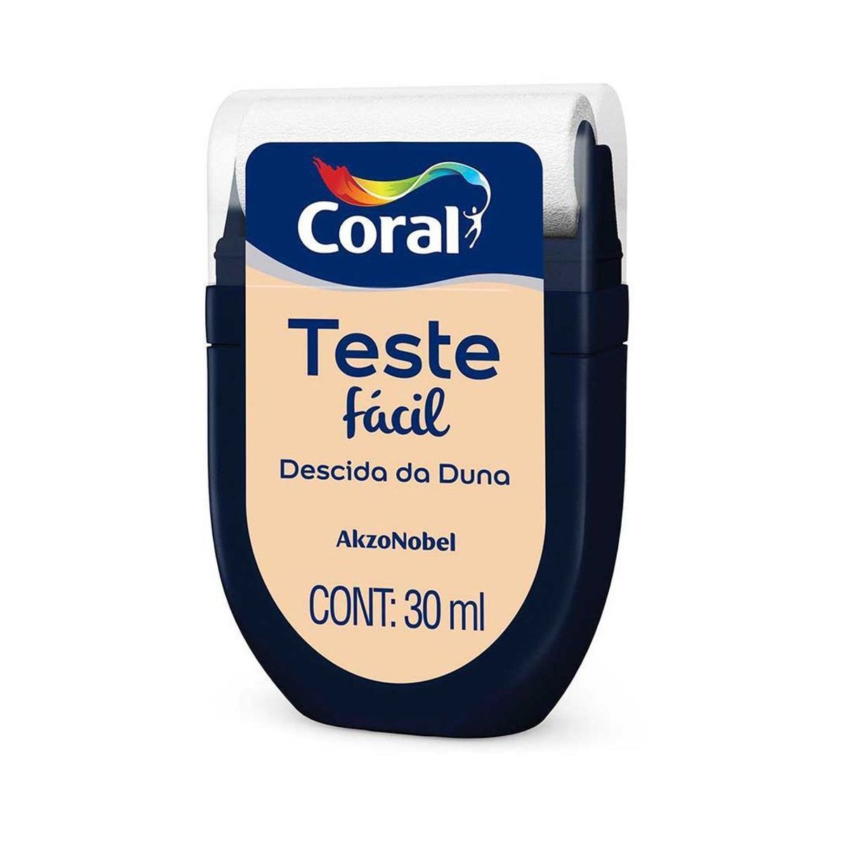 Tinta Acrílica Teste Fácil 30ml Descida da Duna, marca Coral - Foto Principal