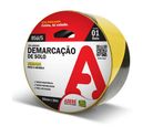 Fita Demarcacao de Solo 50mmx30m Preto Amarelo