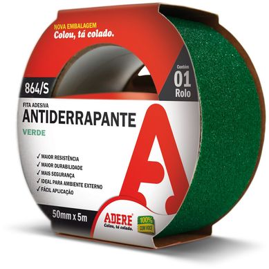Fita Antiderrapante 50mmx5m Verde