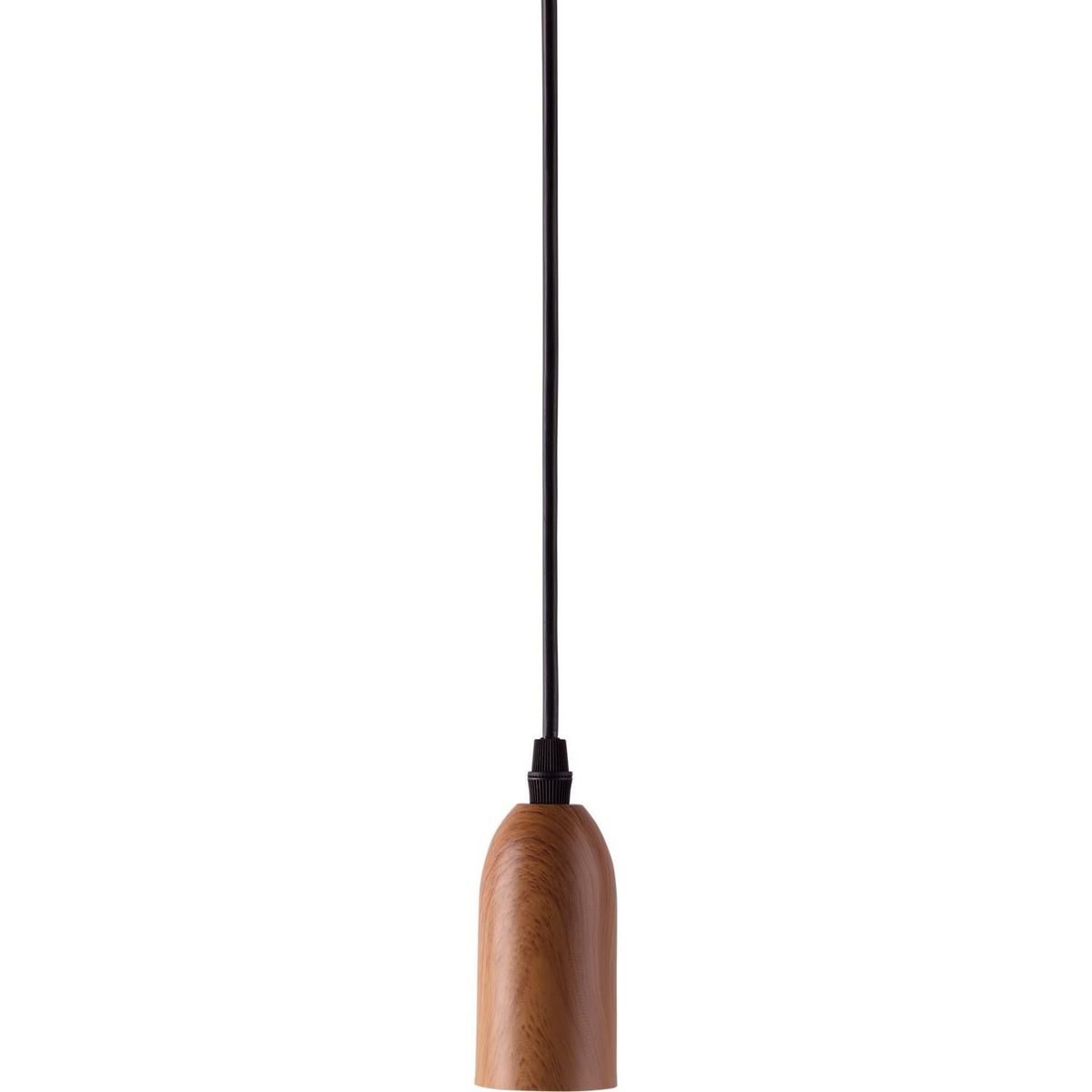 Luminária Pendente Dot Metal Longo 40W Bivolt Amadeirado, marca Taschibra - Foto Principal