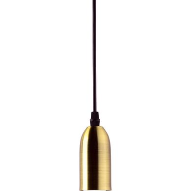 Luminria Pendente Dot Metal Longo 40W Bivolt Ouro  