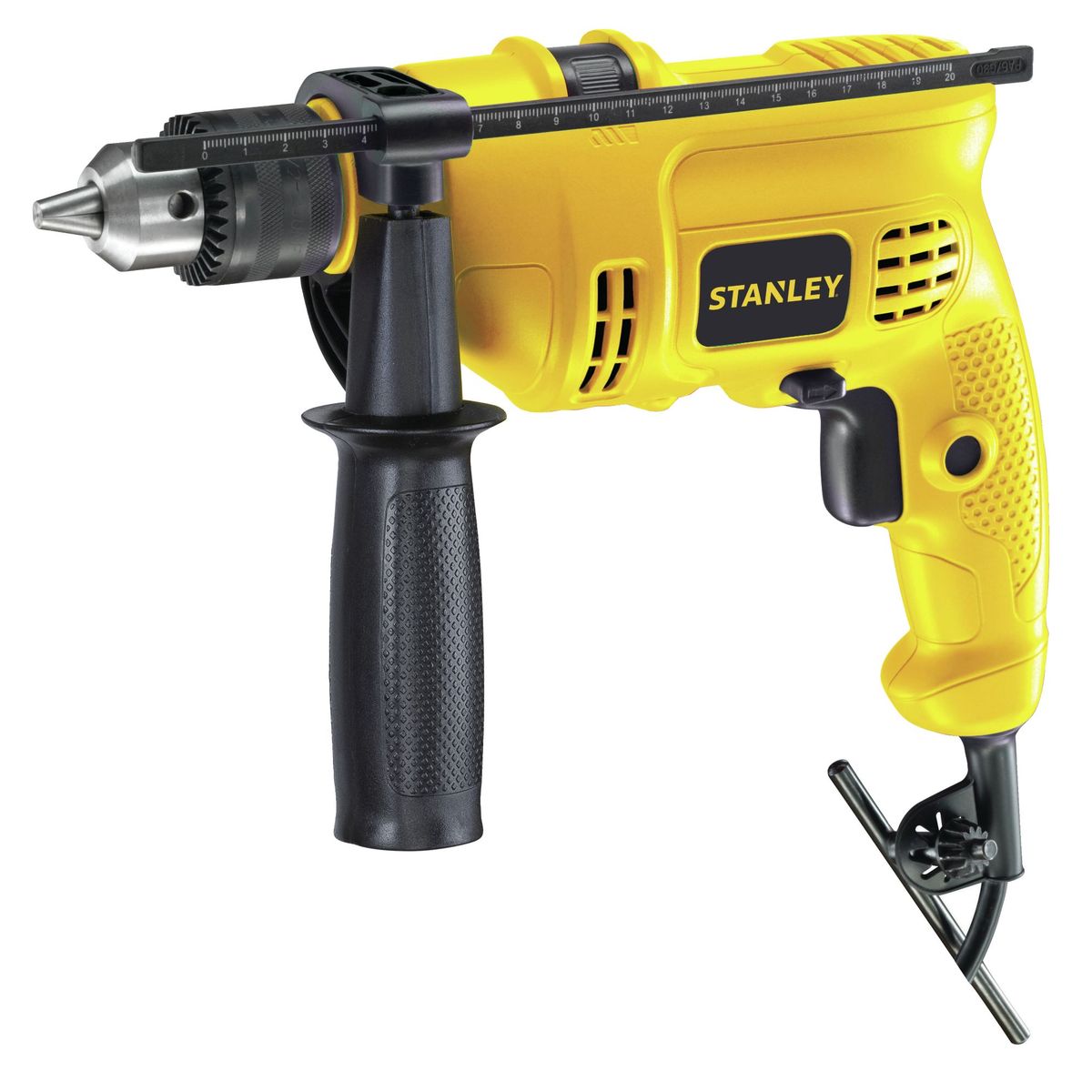 Kit Furadeira Impacto 600W 1/2 60 Peças 220V, marca Stanley - Foto Principal