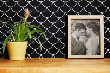 Mosaico Ritmos Bk 25,9x27,3cm Preto 