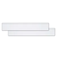 Rodapé F20 Natural 20x120cm Retificado Peça Branco