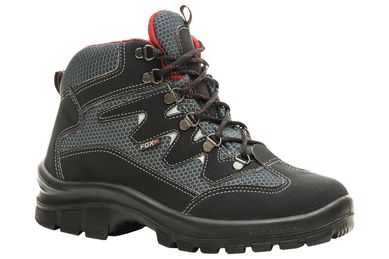 Botina de Amarrar N42 Microfibra True-Line Cinza