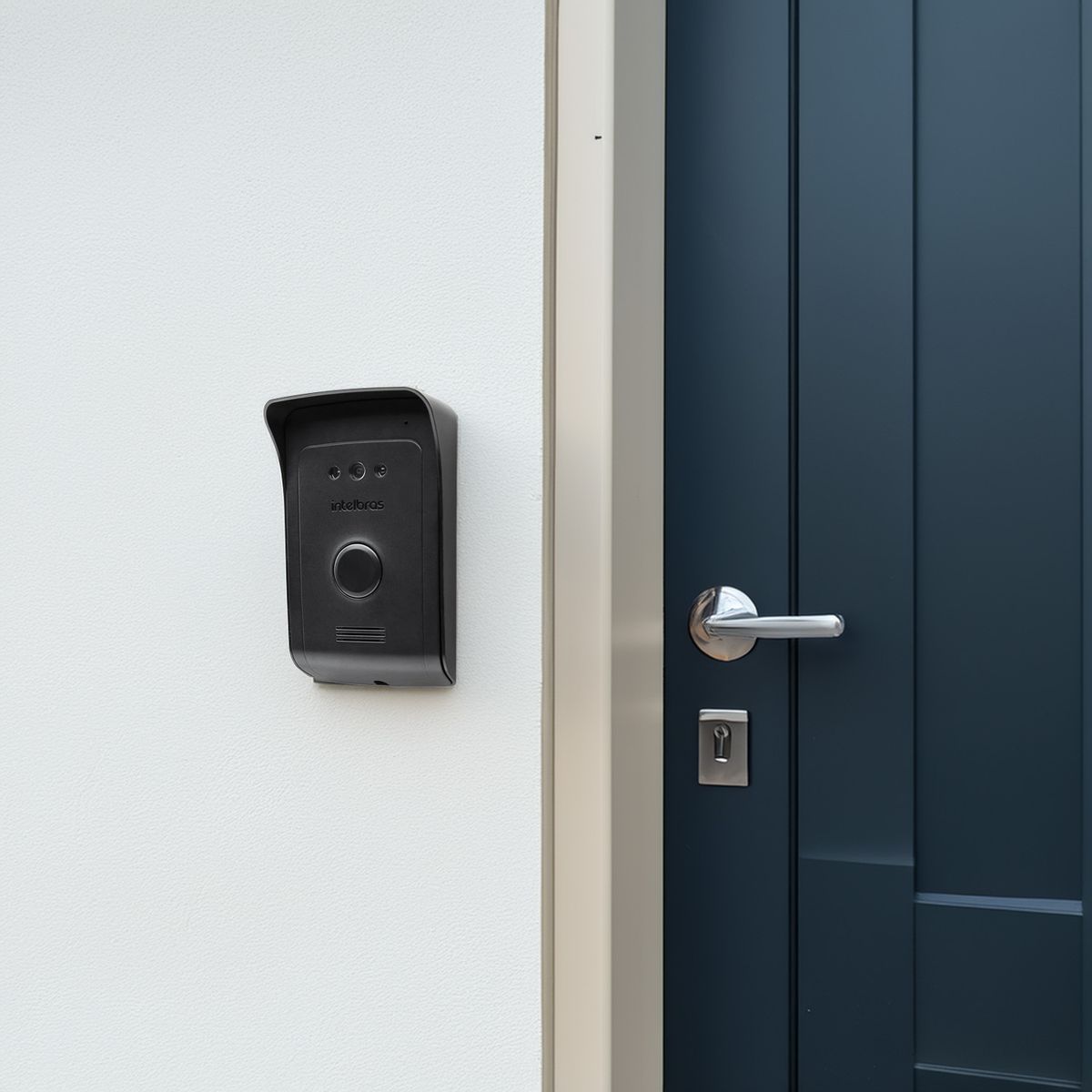 Vídeoporteiro Ivr 1010 Bivolt Preto e Branco, marca Intelbras - Foto 2