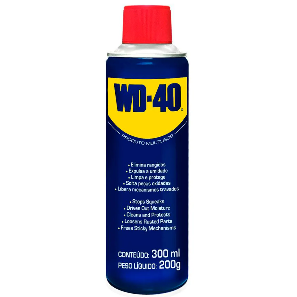 Lubrificante Líquido Aerosol WD40 300ml 200g 912069, marca WD-40 - Foto Principal