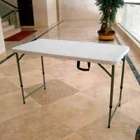 Mesa Dobrável Tipo Maleta 122cm Branco