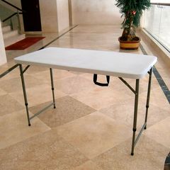 Mesa Dobrável Tipo Maleta 122cm Branco