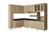 Cozinha Tampo Argila 196x231,5cm