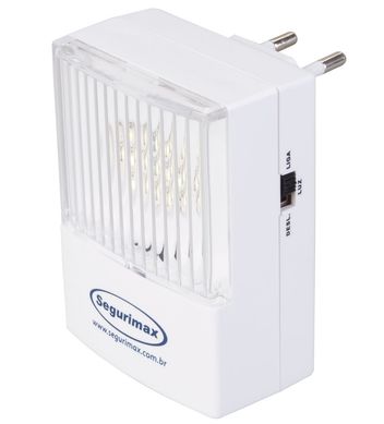 Iluminacao de Emergencia Led 50 Lumens Plug Retratil 110/220