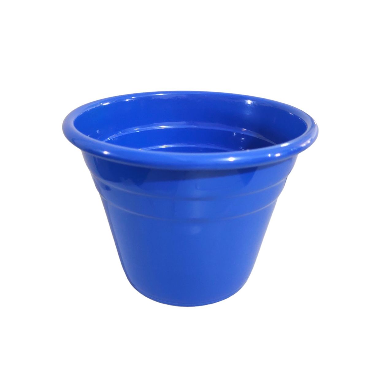 Vaso para Plantas em Alumínio Azul Escuro p 11x9cm, marca Alumínios Vulcão - Foto 2