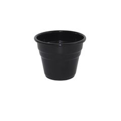 Vaso para Plantas em Alumínio Preto p 11x9cm