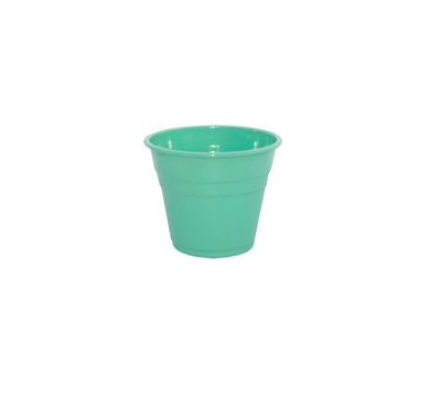 Vaso Aluminio P 11x9cm Azul Tiffany