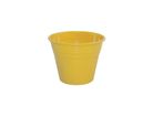 Vaso para Plantas em Alumínio Amarelo m 14x11cm