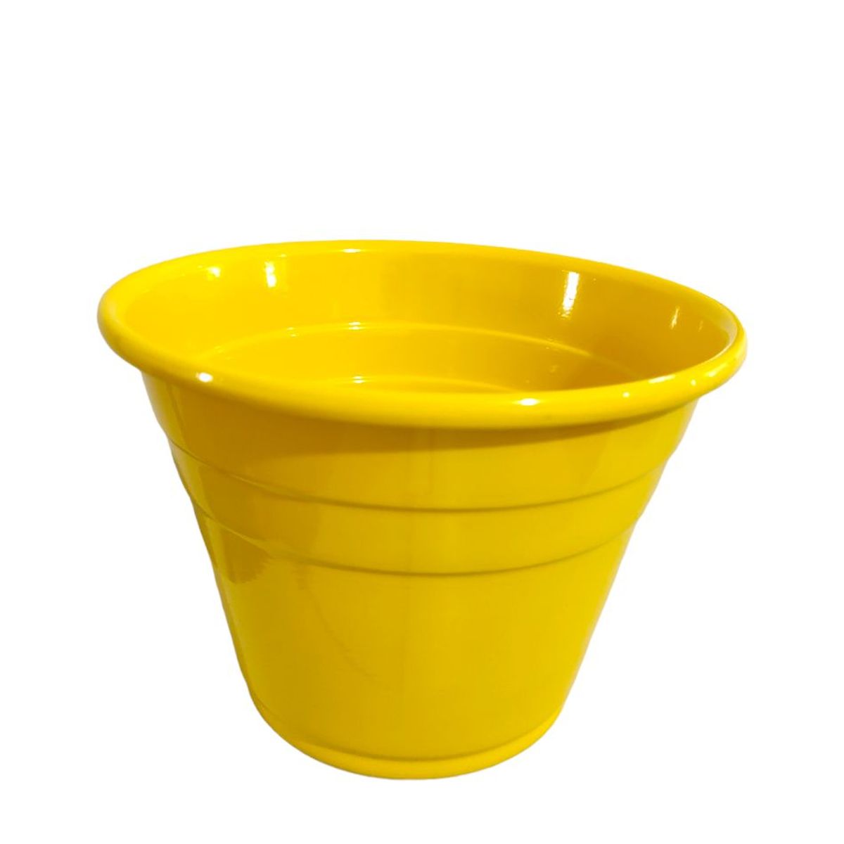 Vaso para Plantas em Alumínio Amarelo m 14x11cm, marca Alumínios Vulcão - Foto 2