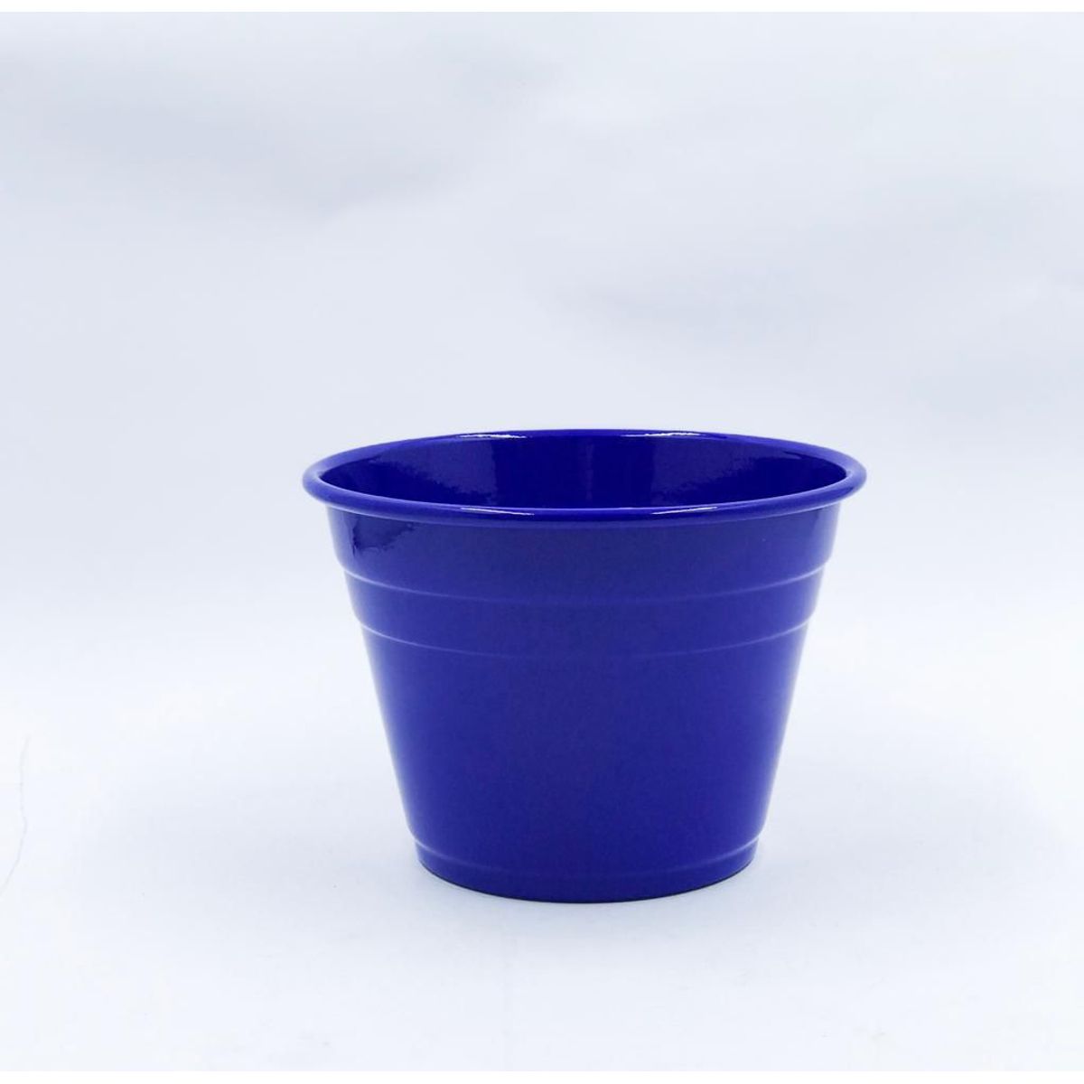 Vaso para Plantas em Alumínio Azul Escuro m 14x11cm, marca Alumínios Vulcão - Foto Principal