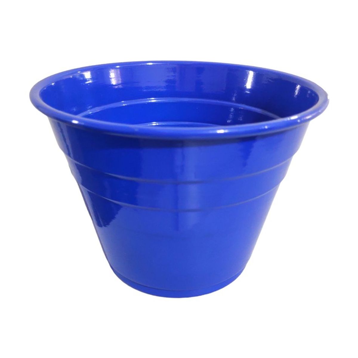 Vaso para Plantas em Alumínio Azul Escuro m 14x11cm, marca Alumínios Vulcão - Foto 2