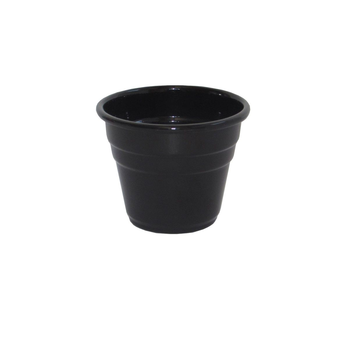 Vaso para Plantas em Alumínio Preto m 14x11cm, marca Alumínios Vulcão - Foto Principal