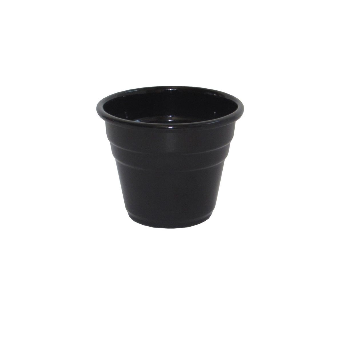Vaso para Plantas em Alumínio Preto m 14x11cm, marca Alumínios Vulcão - Foto Principal