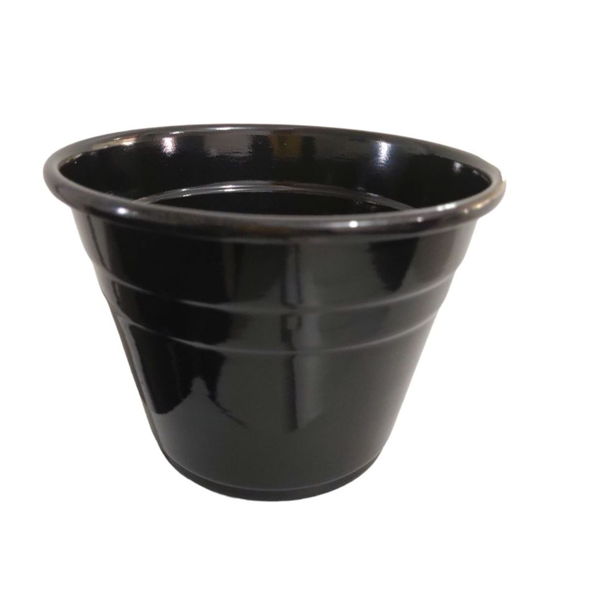 Vaso para Plantas em Alumínio Preto m 14x11cm, marca Alumínios Vulcão - Foto 2