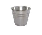 Vaso Aluminio Natural G 16x12cm Prata