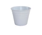 Vaso para Plantas em Alumínio Branco G 16x12cm