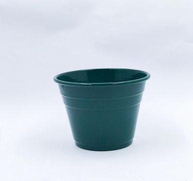 Vaso Aluminio G 16x12cm Verde Escuro