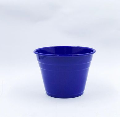 Vaso Aluminio G 16x12cm Azul Escuro
