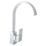 Torneira Monocomando Cozinha Vinaros Cromado Sensi D'acqua