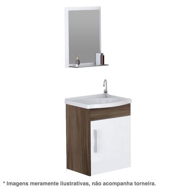 Kit Turim Suspenso 1 Porta 39x29,2x44,5cm Castaine