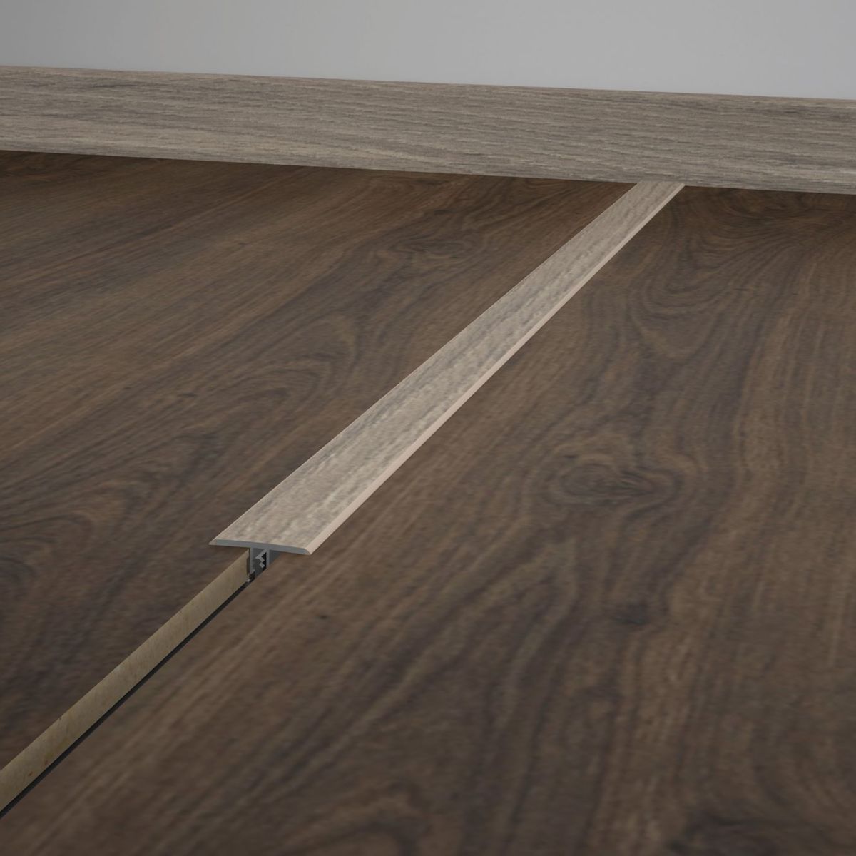 Perfil T 18 Peça com 1,80cm Madeirado, marca Eucatex - Foto Principal