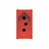 módulo Tomada 20A Ilus Vermelho Bivolt