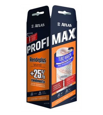 Rolo para Pintura Rendeplus Profimax Esmalte, Acrlica e Ltex 23cm REF-AT327/46