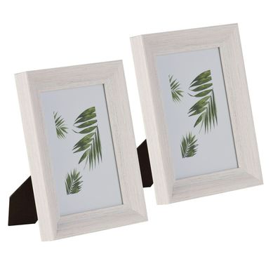 Kit 2 Porta Retratos Geo 13x18cm Bege Just Home Collection