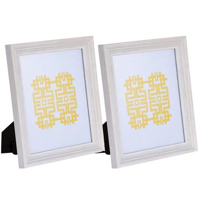 Kit 2 Porta Retratos Geo 20x25cm Bege Just Home Collection