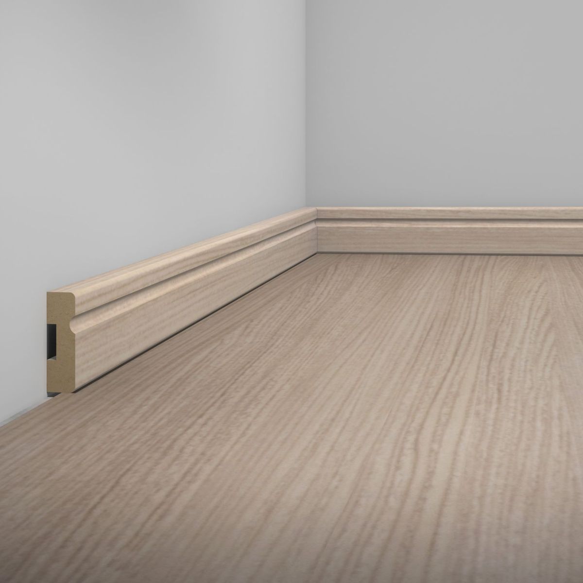 Rodapé 17 50x2,40cm Madeirado, marca Eucatex - Foto Principal